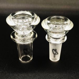 Two glass joints