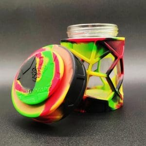 Space King Silicone and Glass Jar