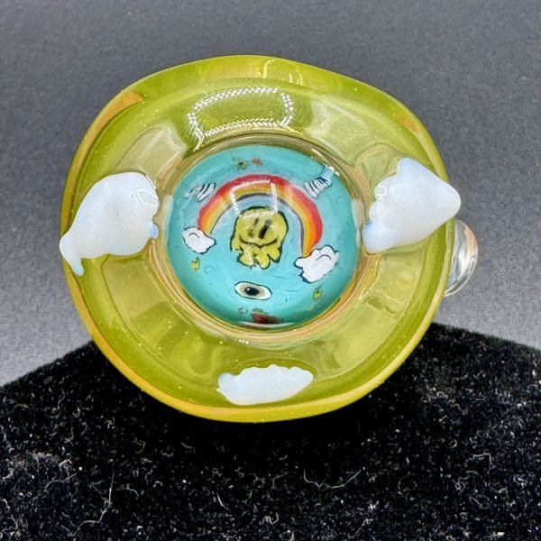 Rich Villa Fume Green Cap Milli Spoon - Image 2