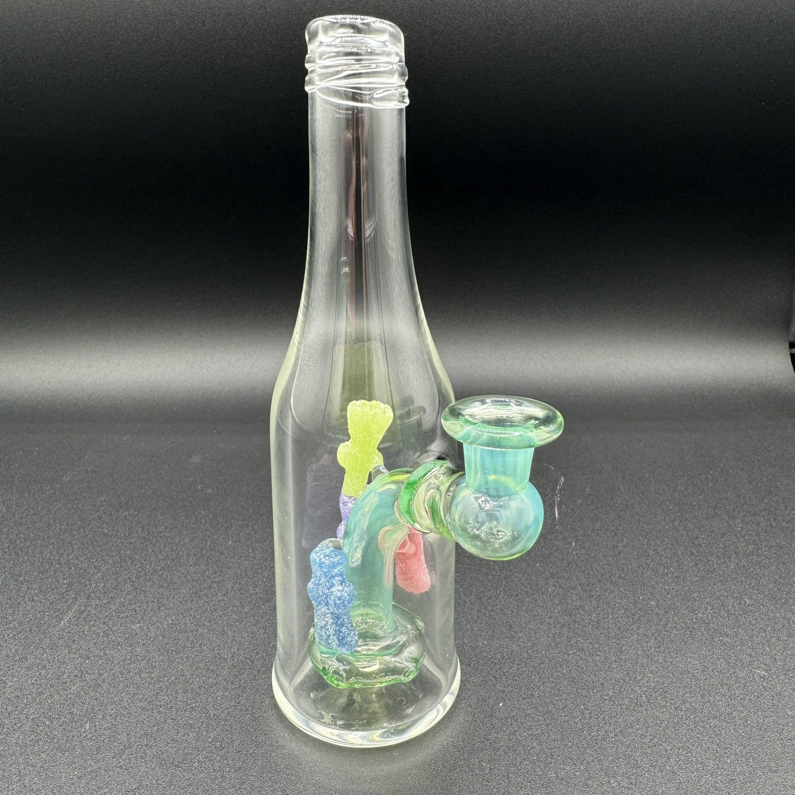Emperial Glass Bottle Green Online Smoke Shop 710 Pipes