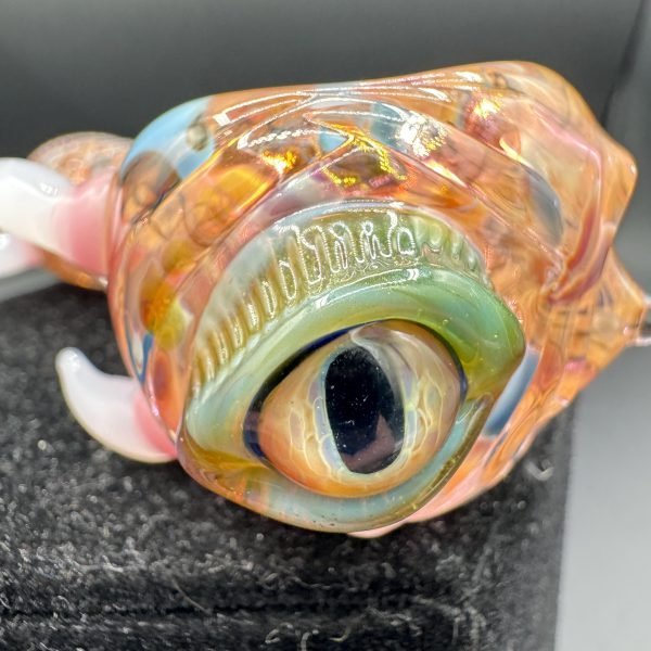 Trippy Meat Sculpted Spoon (Green Eye) - Image 2
