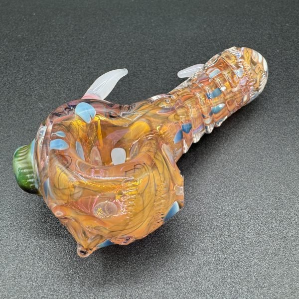 Trippy Meat Sculpted Spoon (Green Eye) - Image 3