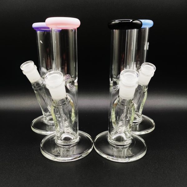 Clear 8" Tube w/ Color Lip