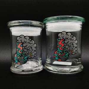 Killer Acid Pop Top Jar- Happy Bong