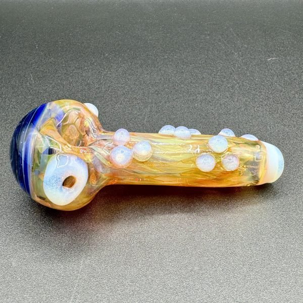 Westie Fumed Window Spoon w/ Dots #2 - Image 4