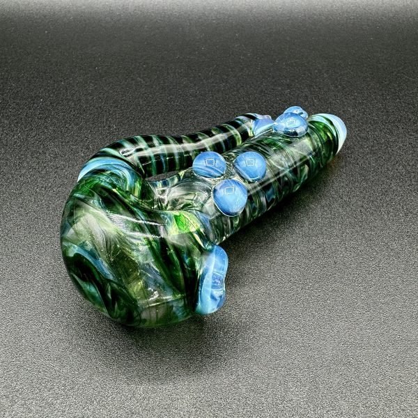 Westie Wrap & Rake Spoon w/ Dots and Horn
