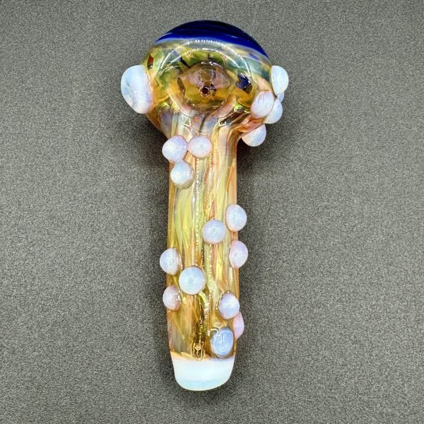 Westie Fumed Window Spoon w/ Dots #2 - Image 3