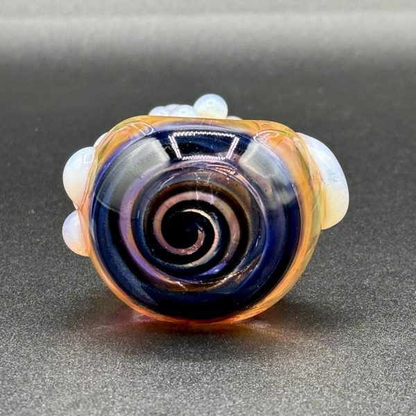 Westie Fumed Window Spoon w/ Dots #2 - Image 2