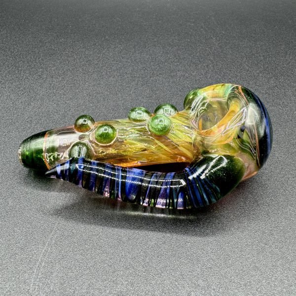 Westie Fumed Window Spoon w/ Horn and Dots #2 - Image 3