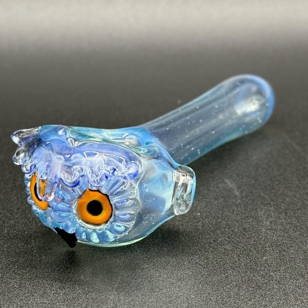 Four Winds Flameworks Monochrome Owl Spoon