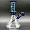 Fogz Glass Wig Wag Beaker (Blue)