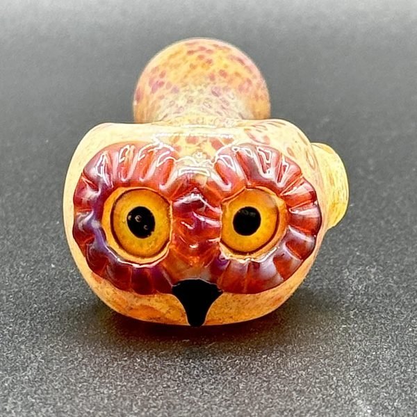 Four Winds Flameworks Spotted Owl Spoon #2 - Image 2