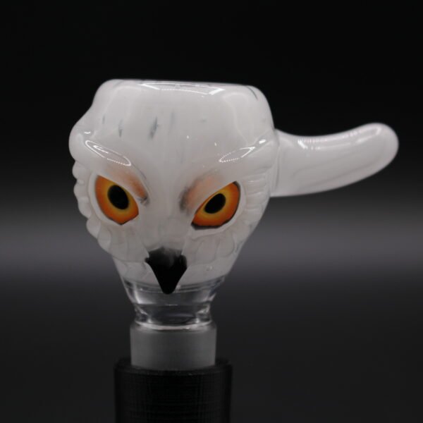 Four Winds Flameworks Snowy Owl 3 Hole Slide