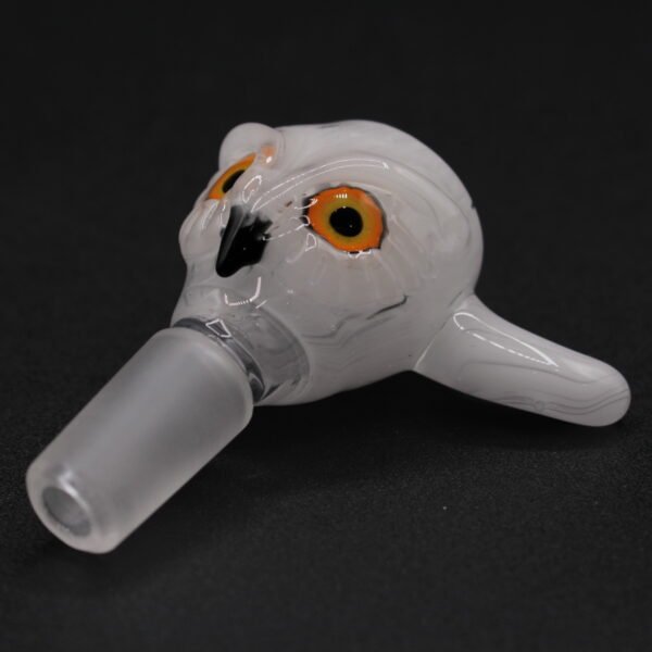 Four Winds Flameworks Snowy Owl 3 Hole Slide - Image 2
