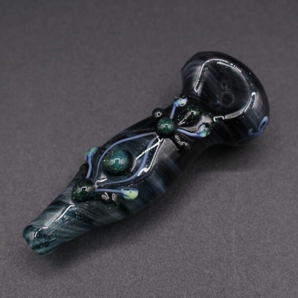 Lyric Small Spoon - Dark Blue Swirl