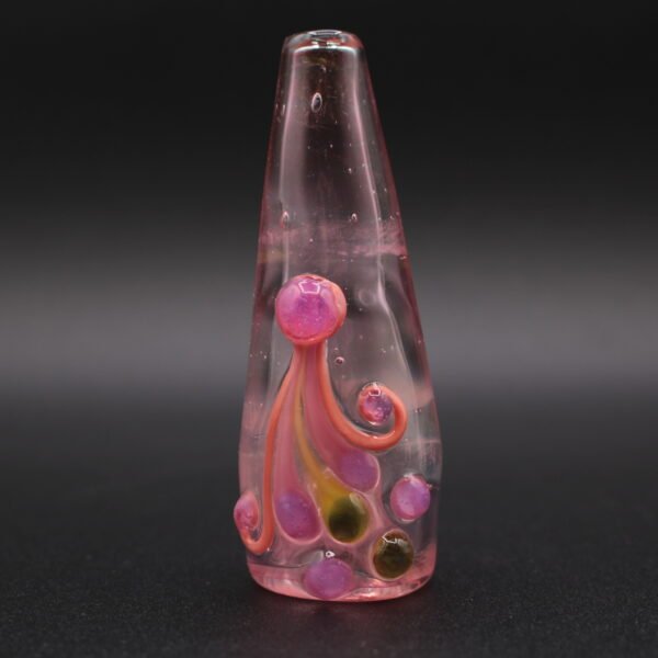 Lyric Fumed Chillum - Purple & Green