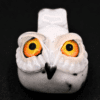Four Winds Flameworks Spotted Owl Pendant
