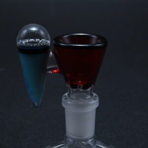 Zombie Hand 14mm Bowl w/ Dichro Spike - Lite Phoenix/Marina
