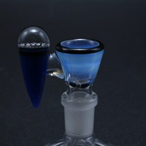 Zombie Hand 14mm Bowl w/ Dichro Spike - Hydro/Blue Cheese