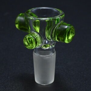 Zombie Hand 18mm Bowl w/ Color Accents - Absinthe