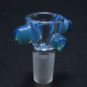 Zombie Hand 18mm Bowl w/ Color Accents - Marina