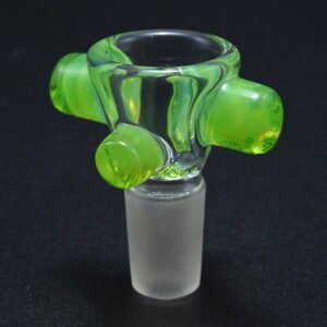 Zombie Hand 18mm Bowl w/ Color Accents - Slyme