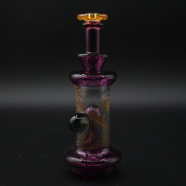 Gatez Glass Single Color Peak Water Top - Gold Amethyst - Image 2