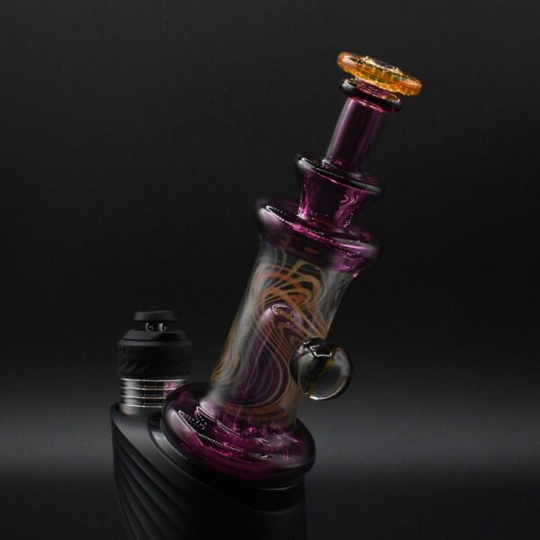 Gatez Glass Single Color Peak Water Top - Gold Amethyst