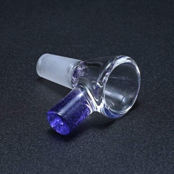 Zombie Hand 14mm Bowl w/ Color Arm - Purple Lollipop