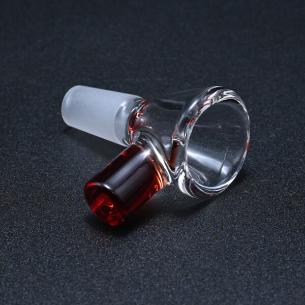 Zombie Hand 14mm Bowl w/ Color Arm - Pomegranate