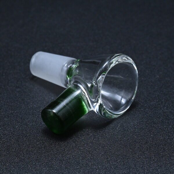 Zombie Hand 14mm Bowl w/ Color Arm - Green Stardust