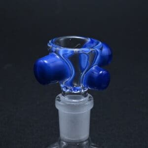 Zombie Hand 14mm Bowl w/ Color Accents - Sonic