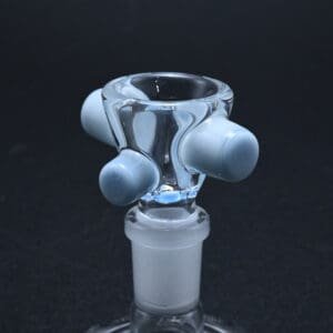 Zombie Hand 14mm Bowl w/ Color Accents - Siberia