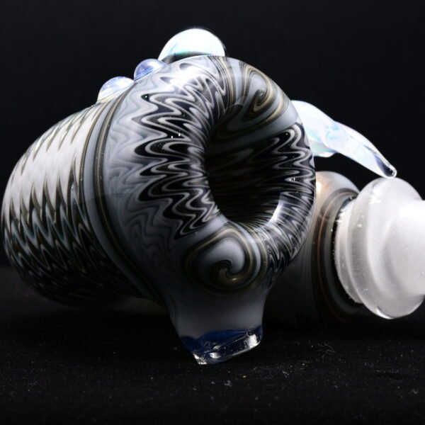 Blossom Leaf Sherlock - White Satin Blizzard - Image 2