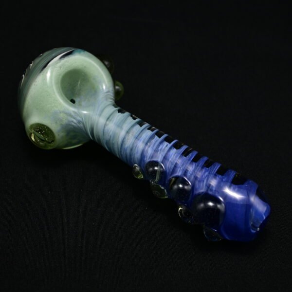 R.L. Dots Wigwag Spoon - Green/Blue