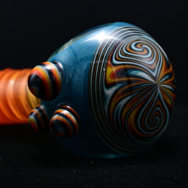 R.L. Dots Wigwag Spoon - Blue/Red - Image 3