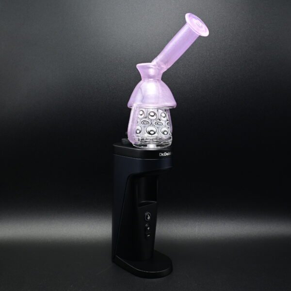 R.L. Dots x Kadabra Mushroom Switch 2 Top - Rose Quartz/Icy White Satin - Image 3