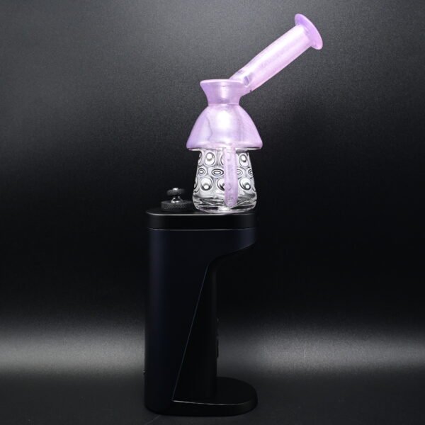 R.L. Dots x Kadabra Mushroom Switch 2 Top - Rose Quartz/Icy White Satin - Image 4