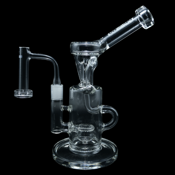 Crooks Clear 10" Recycler w/ Gridded Perc - Image 3