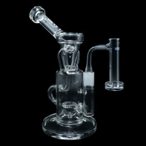 Crooks Clear 10" Recycler w/ Gridded Perc