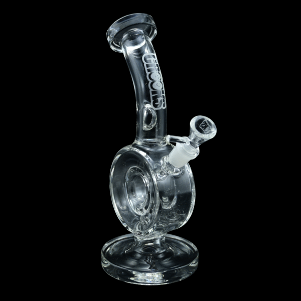 Crooks Clear 10" Doughnut Water Pipe - Image 2