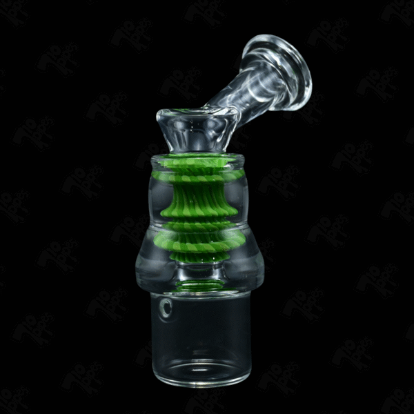 Kadabra Switch 2 Glycerin Dry Top Mini - Green Stripe - Image 3