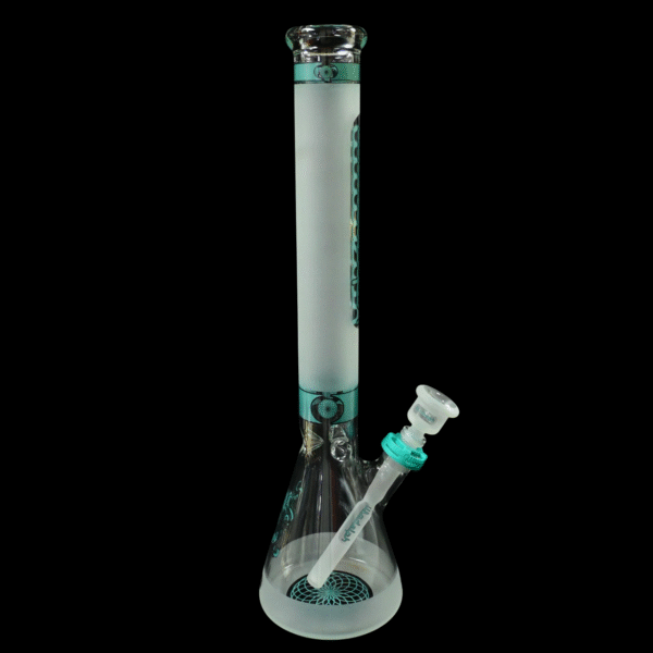 Illadelph Frosted Medium Beaker - Teal - Image 2