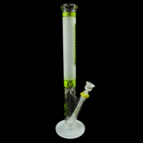 Illadelph Frosted Medium Straight Tube - Lime Green - Image 2