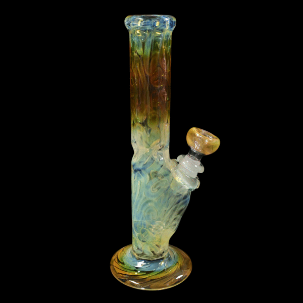 Mary Jane 32x4 Gold/Silver Fume Straight Tube #1 - Image 2