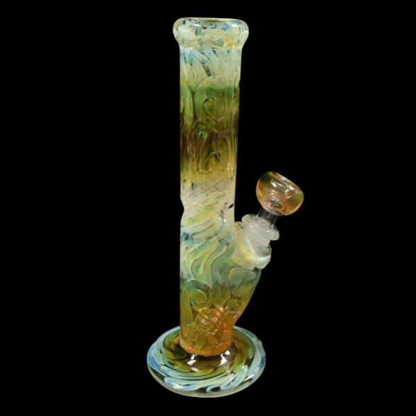 Mary Jane 32x4 Gold/Silver Fume Straight Tube #4 - Image 2