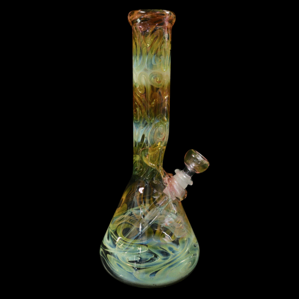 Mary Jane 38x4 Gold/Silver Fume Beaker #1 - Image 2