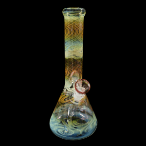 Mary Jane 38x4 Gold/Silver Fume Beaker #2