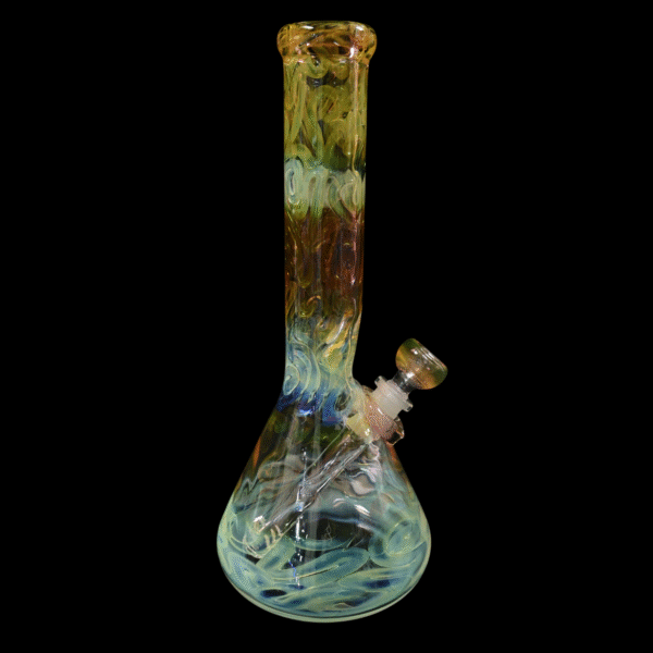 Mary Jane 38x4 Gold/Silver Fume Beaker #3 - Image 2