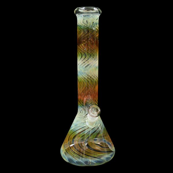 Mary Jane 50x5 Gold/Silver Fume Beaker #3